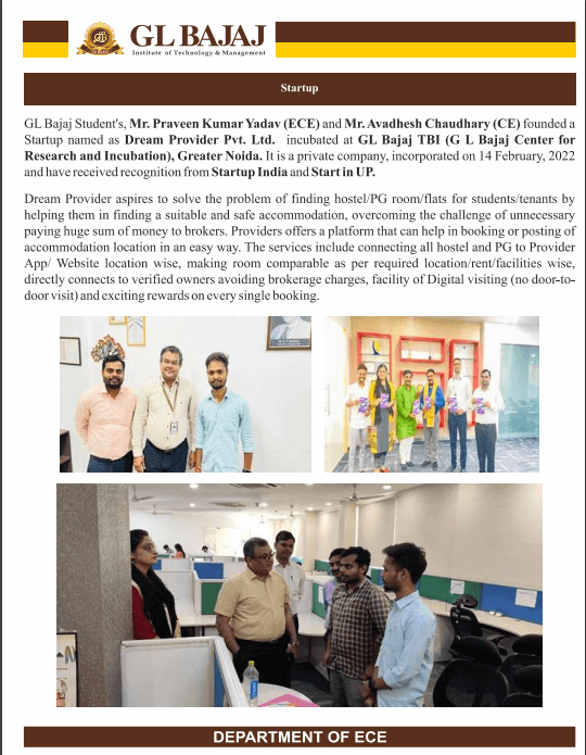 Third news headline clipping